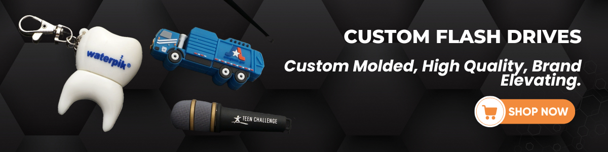 Custom Molded Flash Drives