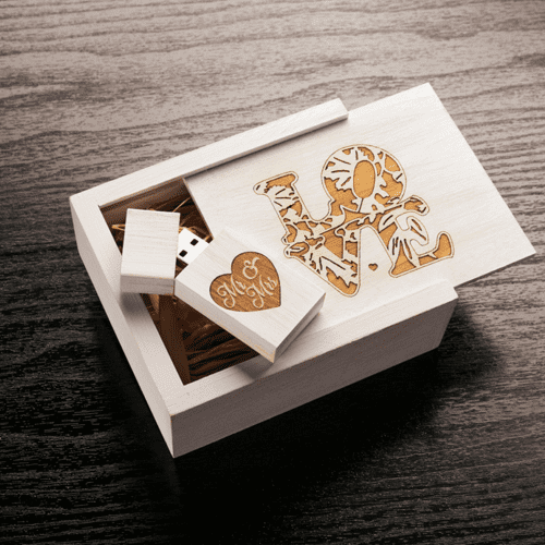 usb flash drive with box