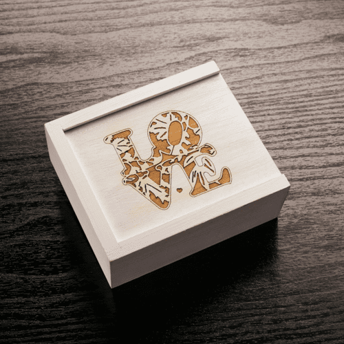 love design usb flash drive with box