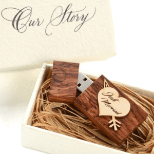 Wedding photography USB packaging