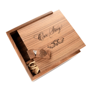 4x6 wooden photo box