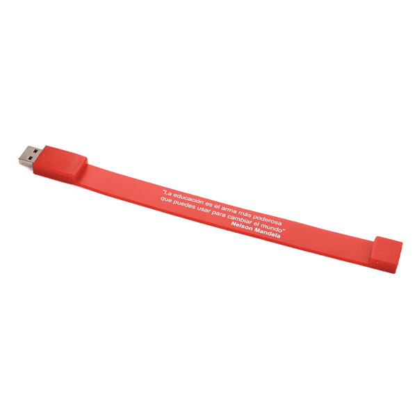 red usb bracelet