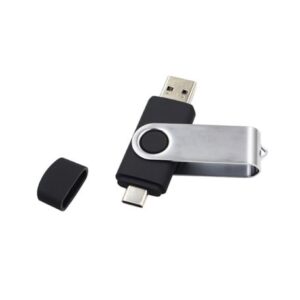 USB-C 3.0 Dual Swivel Thumb Drive